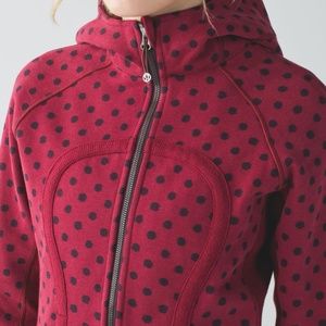 Lululemon Women's Maroon Scuba Hoodie